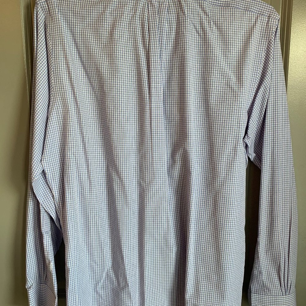 Brooks Brothers Blue and Pink Plaid Button Down - Picture 2 of 5